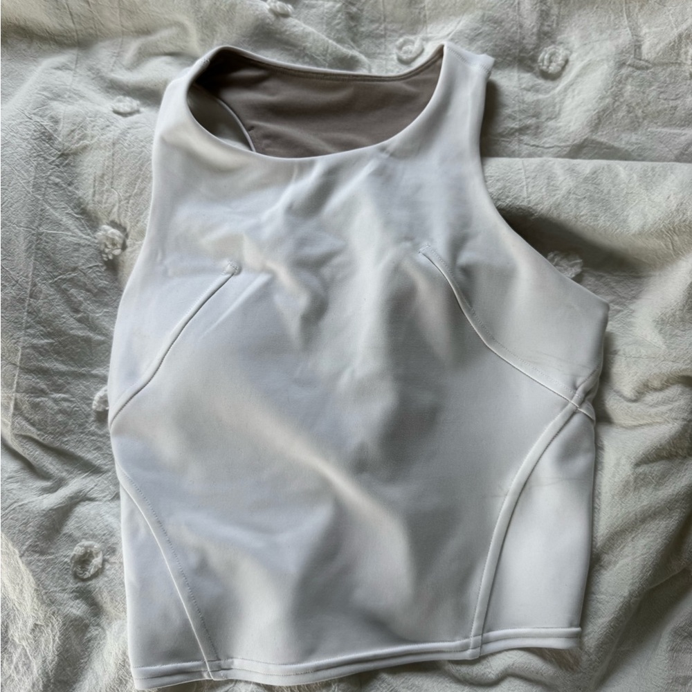 lululemon athletica White Tank Top